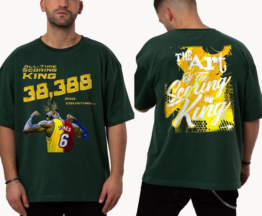 All Time Scoring King 38388 Shirt, Lebron James Shirt