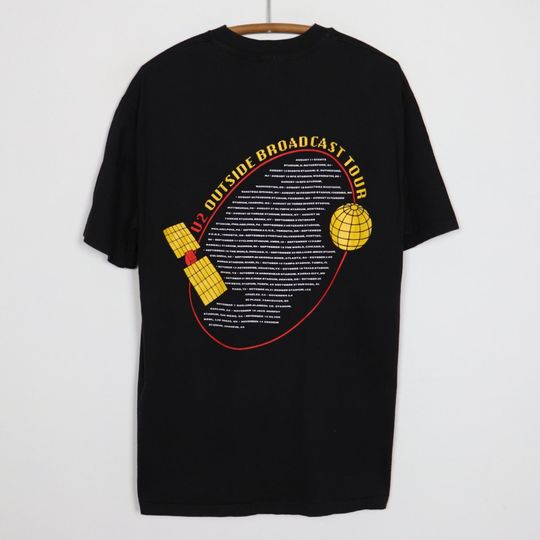 vintage 1992 U2 Zoo TV Tour Shirt