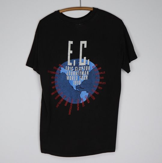 vintage 1990 Eric Clapton Journeyman World Tour Shirt