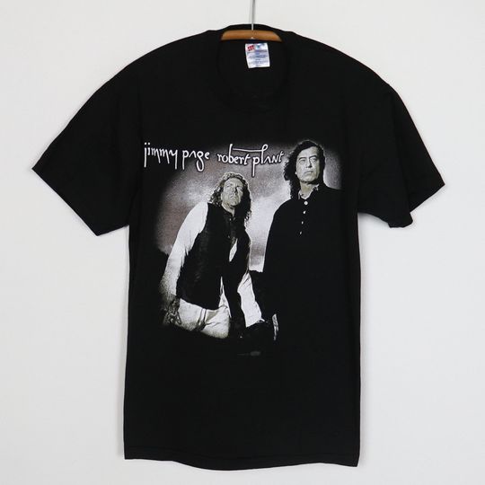vintage 1995 Jimmy Page Robert Plant No Quarter Shirt