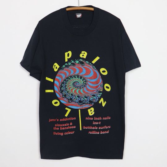 vintage 1991 Lollapalooza Tour Shirt