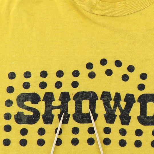 vintage 1974 Eric Clapton Showco Tour Staff Crew Shirt