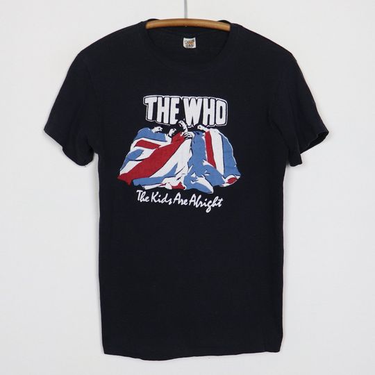 vintage 1979 The Who The Kids Are Alright Shirt