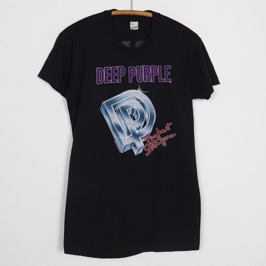 vintage 1985 Deep Purple Perfect Strangers Crew Tour Shirt