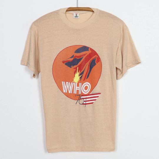 vintage 1976 The Who Shirt