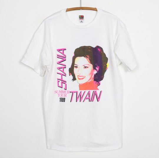 vintage 1999 Shania Twain Summer Tour Shirt