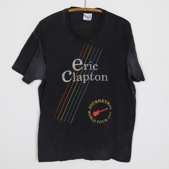 vintage 1990 Eric Clapton Journeyman World Tour Shirt