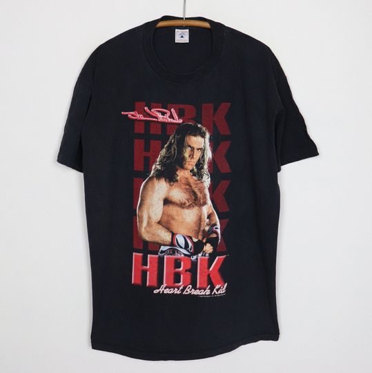 vintage 1996 Shawn Michaels Heart Break Kid Shirt