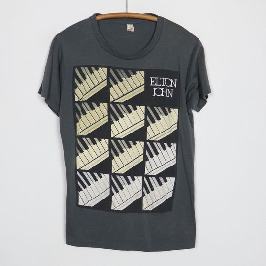 vintage 1986 Elton John World Tour Shirt