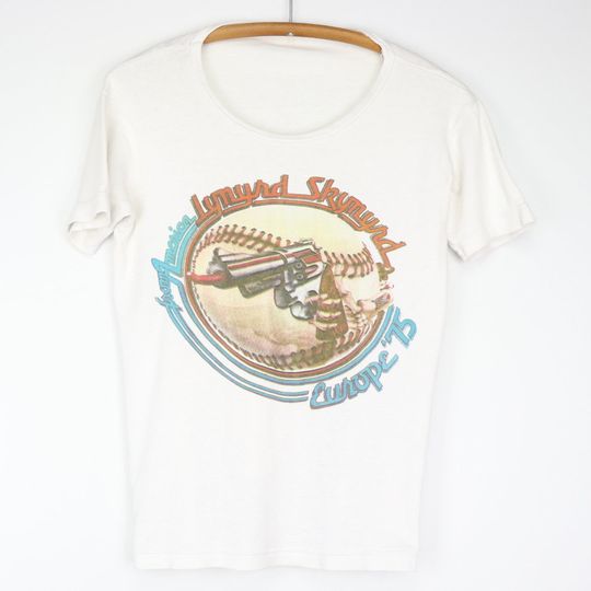 vintage 1975 Lynyrd Skynyrd European Tour Shirt