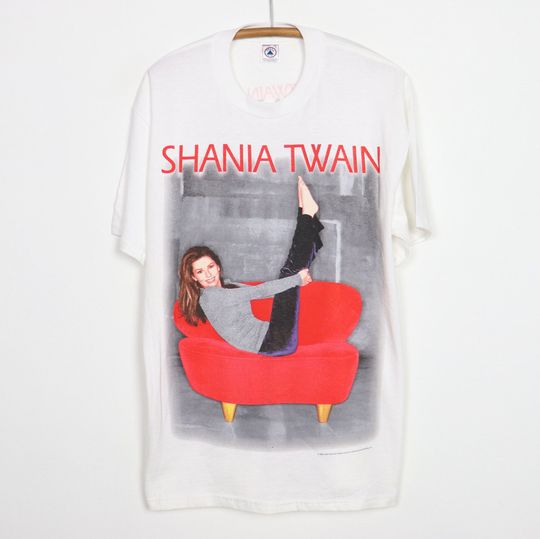vintage 1998 Shania Twain World Tour Shirt