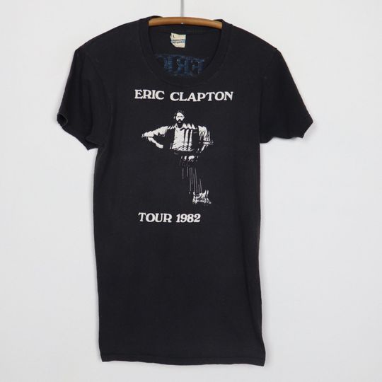 vintage 1982 Eric Clapton Tour Shirt