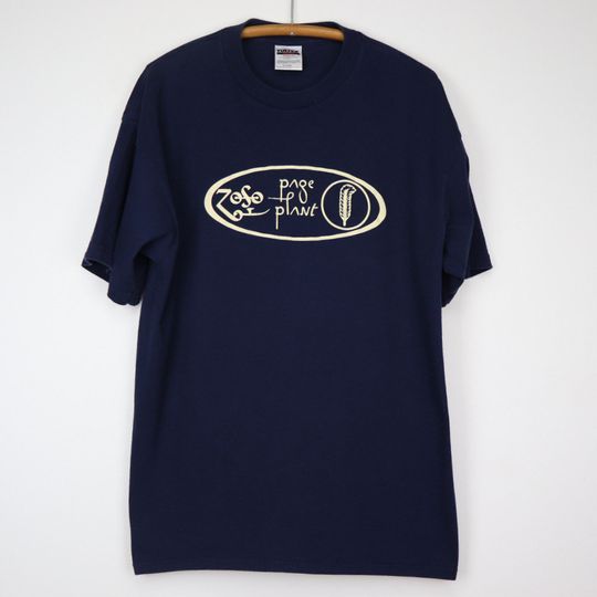 vintage 1990s Jimmy Page and Robert Plant Shirt