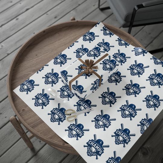 Los Angeles Dodgers 2025 Champs Wrapping Paper
