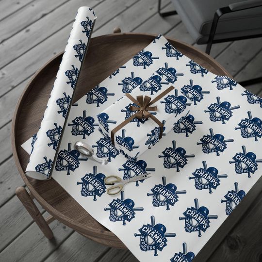 Los Angeles Dodgers 2025 Champs Wrapping Paper
