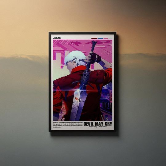 Movie Poster- Devil May Cry (2025) Cover Poster