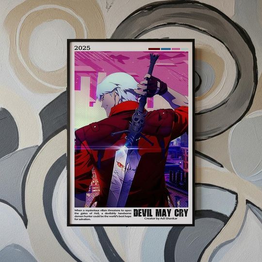 Movie Poster- Devil May Cry (2025) Cover Poster