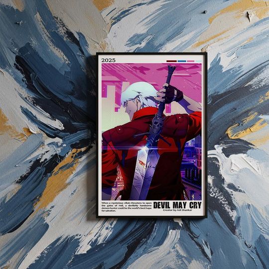 Movie Poster- Devil May Cry (2025) Cover Poster