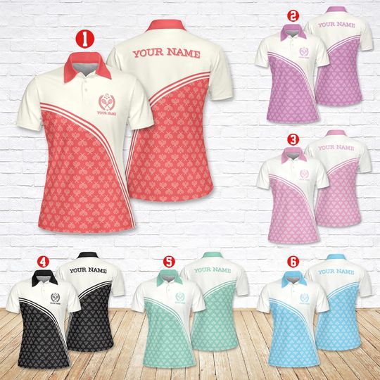 Personalized Tennis Shirt for Men Women, Custom Name Polo, Tennis Lover Gift, Tennis Coach Apparel, Tennis Racket Graphic Sports Tee