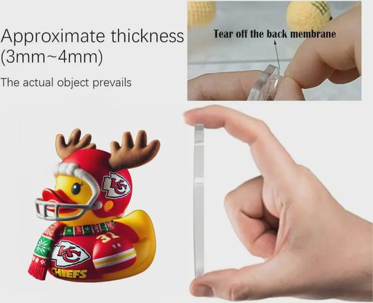 Kansas City Chiefs Advent Calendar 2025 | 66 Years of Chiefs Kingdom Super Bowl Champions Rubber Ducks Gift