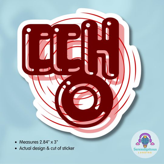 BTS Ddaeng Rapline Vinyl Sticker