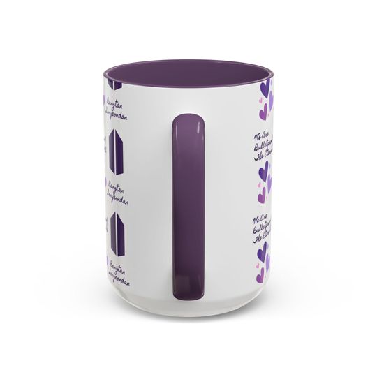 BTS Army Tribute Accent Coffee Mug