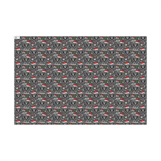 Raiders Gift Wrap Paper | Las Vegas Raiders