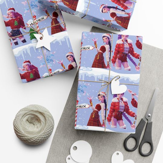 K-pop demon hunters Gift Wrap Papers | Christmas Wrapping Paper Roll
