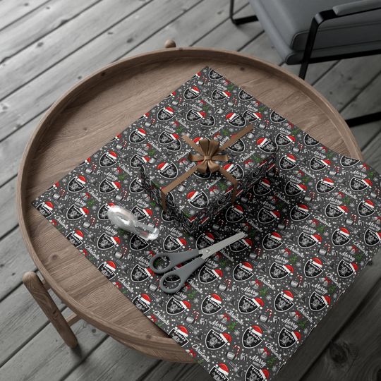 Raiders Gift Wrap Paper | Las Vegas Raiders