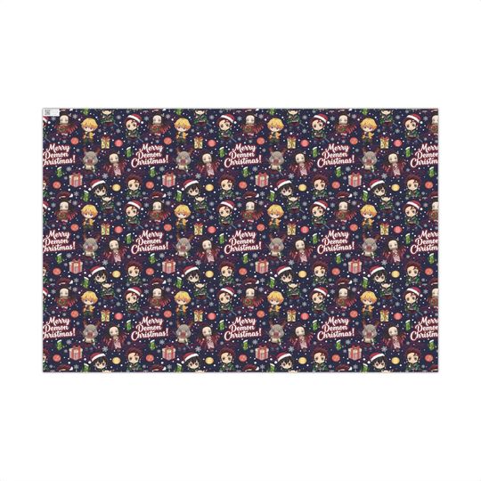 demon Christmas Gift Wrap
