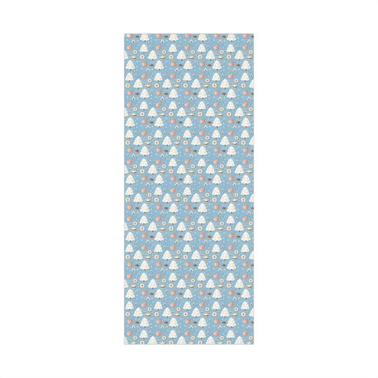 Marshmallow Hot Cocoa Pattern Gift Wrap