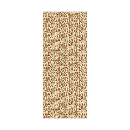 Christmas dog breeds Pattern Gift Wrapping Paper