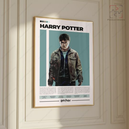 Harry Potter Poster Daniel Radcliffe Character Movie Vertical Poster