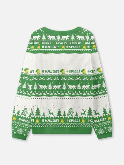 Excel Spreadsheet Maker Ugly Christmas Sweater, Excel Group Matching Sweatshirt