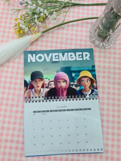 Kpop Demon Hunters 2026 Wall Calendar & Desk Calendar