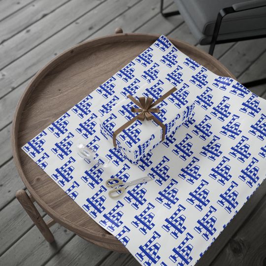 Los Angeles Dodgers Wrapping Paper