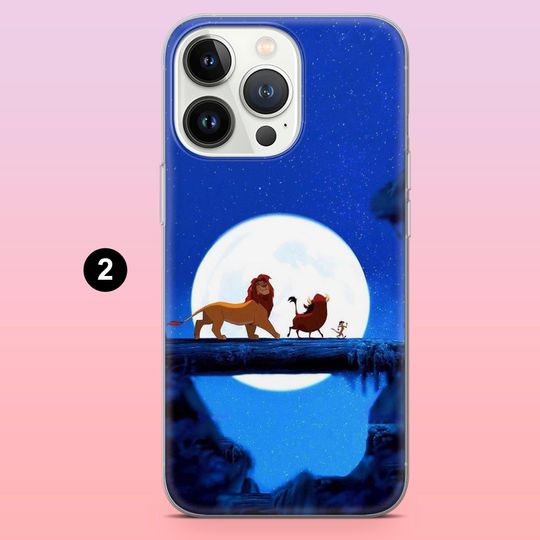 Simba Lion King Disney Phone Case for iPhone 13-17 Pro