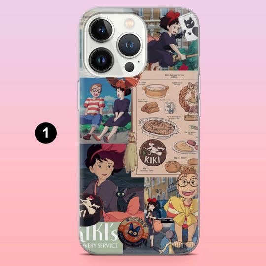 Studio Ghibli Kiki Phone Case for iPhone 13-17Pro