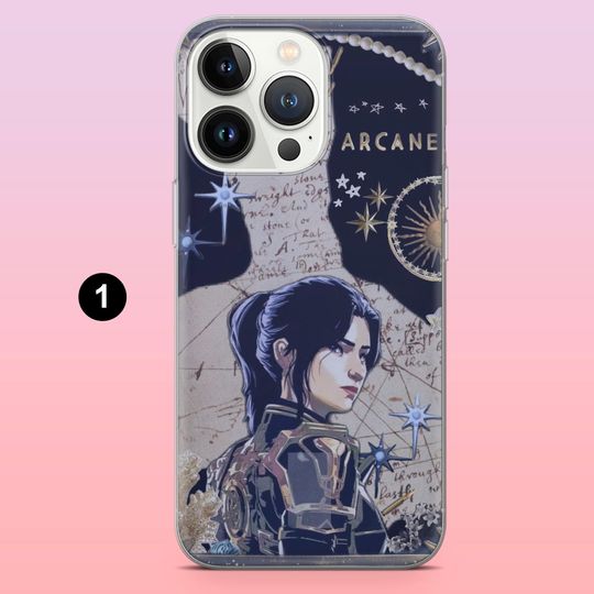 Arcane Jinx Phone Case for iPhone 17 Pro, 16, 15, 14, 13