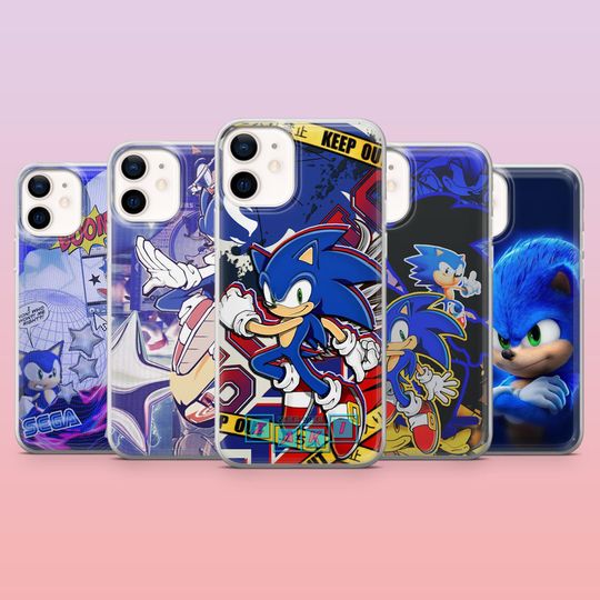 Sonic Hedgehog Phone Case for iPhone 17 Pro/16/15/14/13/12
