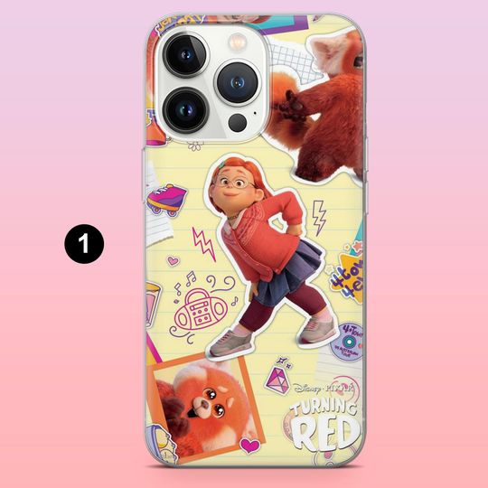 Turning Red Panda Phone Case for iPhone 17 Pro, 16, 15, 14, 13, 12