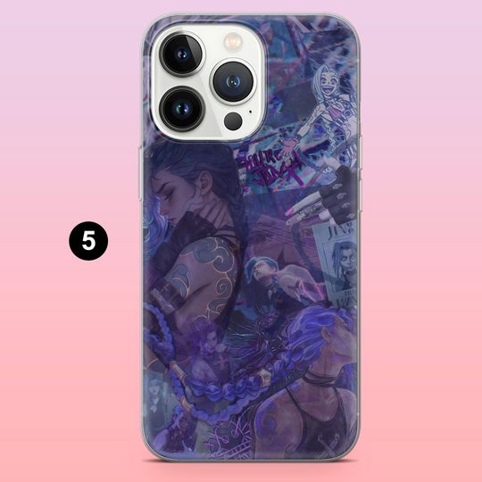 Arcane Jinx Phone Case for iPhone 17 Pro, 16, 15, 14, 13
