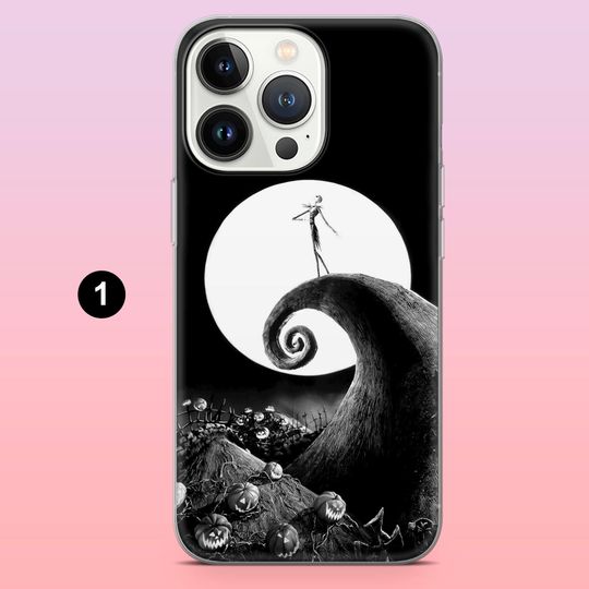 Jack Skellington Christmas Phone Case for iPhone 12-17 Pro