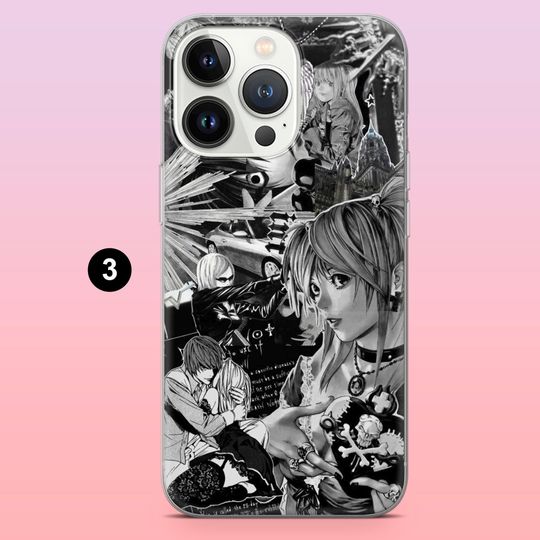 Death Notte Anime Phone Case for iPhone 12-17 Pro