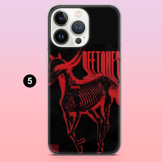 Deftone Gothic Rock Band Phone Case for iPhone 12-17 Pro