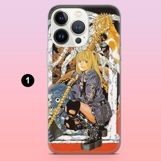 Death Notte Anime Phone Case for iPhone 12-17 Pro