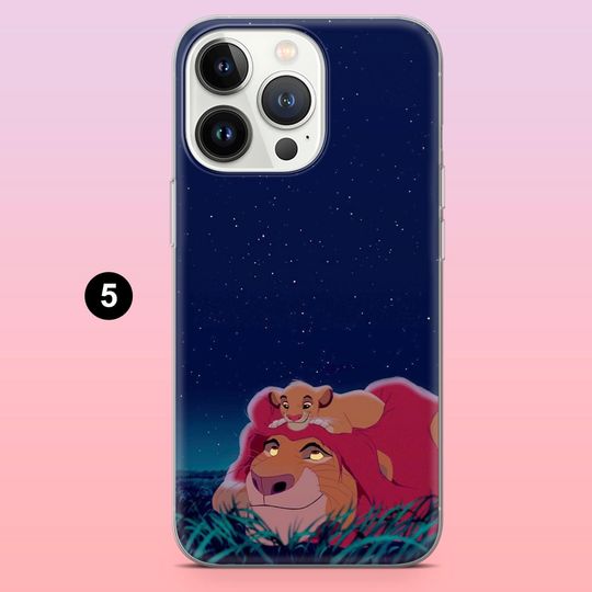 Simba Lion King Disney Phone Case for iPhone 13-17 Pro