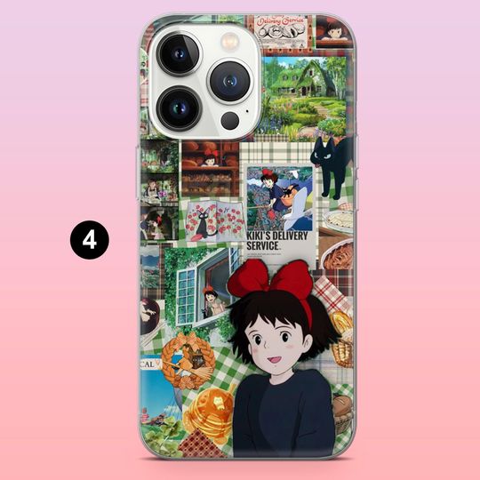 Studio Ghibli Kiki Phone Case for iPhone 13-17Pro