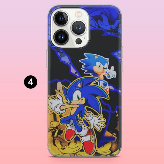 Sonic Hedgehog Phone Case for iPhone 17 Pro/16/15/14/13/12