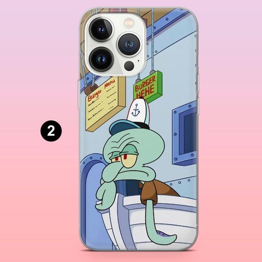 SpongeBob Bikini Bottom iPhone & Samsung Case with Mr. Krabs Design
